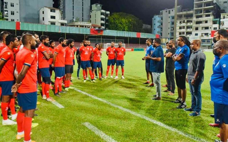 Maldives Start Training for SAFF Championship