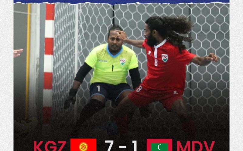 Maldives suffer defeat against Kyrgyzstan