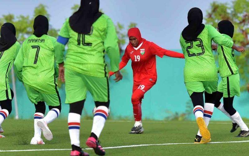 Women's National Team Defeat Eydhafushi Women's Team