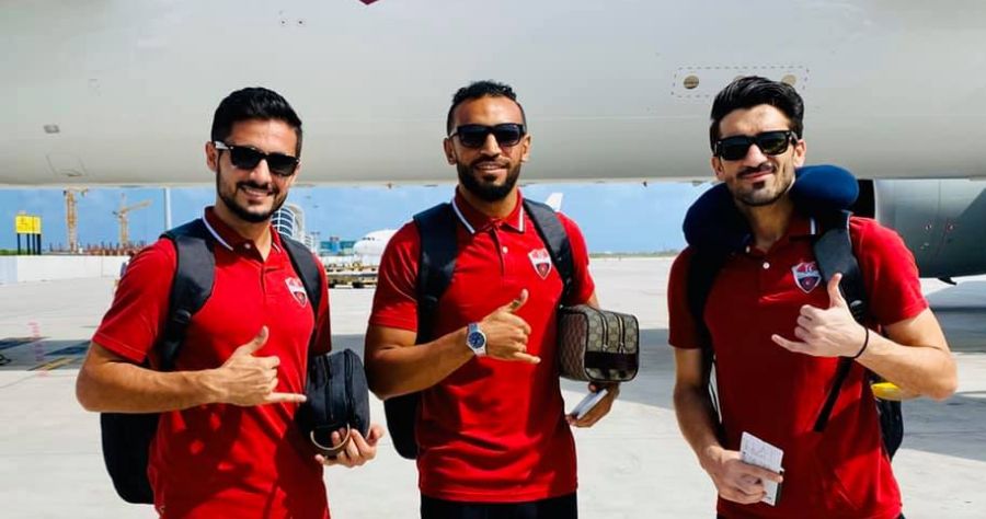 TC team return home after begin stranded in Colombo