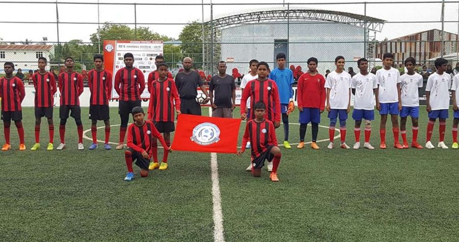 ETFA Beats Rasdhoo Academy In A Friendly Match To Mark Rasdhoo Academy's 2nd Anniversary