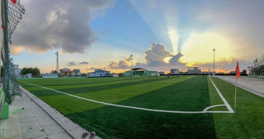 football grounds will be developed in 14 islands