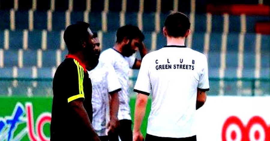 Labaan back to football after 3 years and signs to Green Street