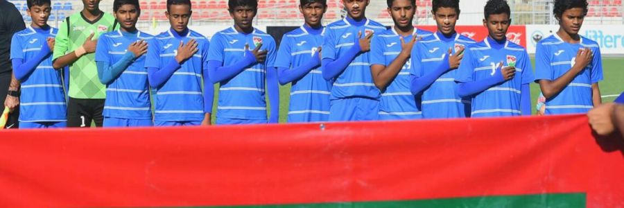 Maldives under 16 national team defeated by Syria, 6-0.