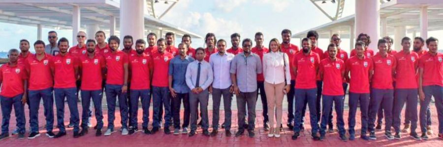 Maldives senior team departs to Qatar